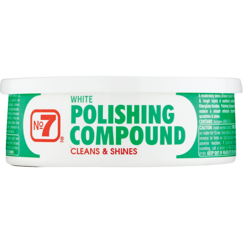 NO. 7, 10 Oz. Paste White Polishing Compound