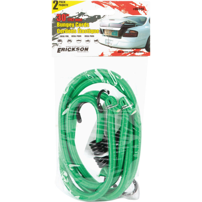 Erickson 9mm x 30 In. Vinyl Coated Steel Bungee Cord Set