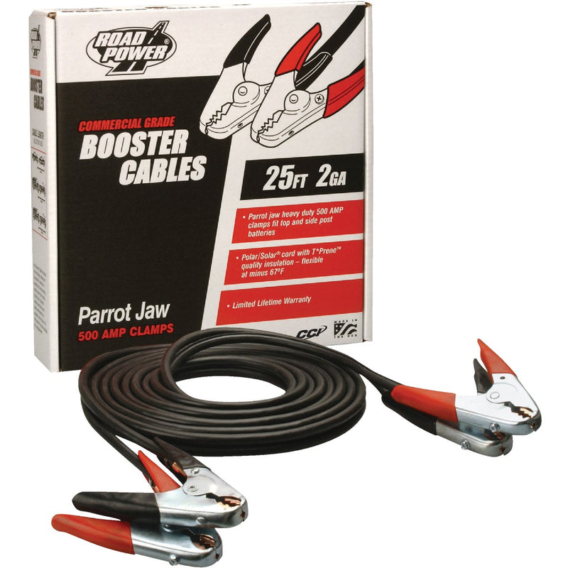 Road Power 25' 2 Gauge 500 Amp Booster Cable