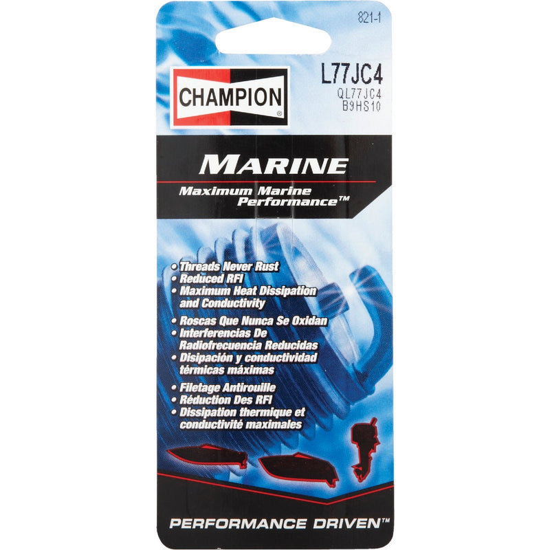 Champion L77JC4 Copper Plus Marine Spark Plug