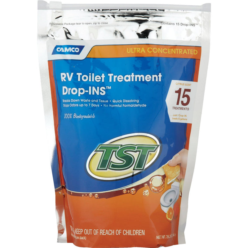 TST Ultra Concentrated RV Tank Treatment Drop-INS (15-Pack)