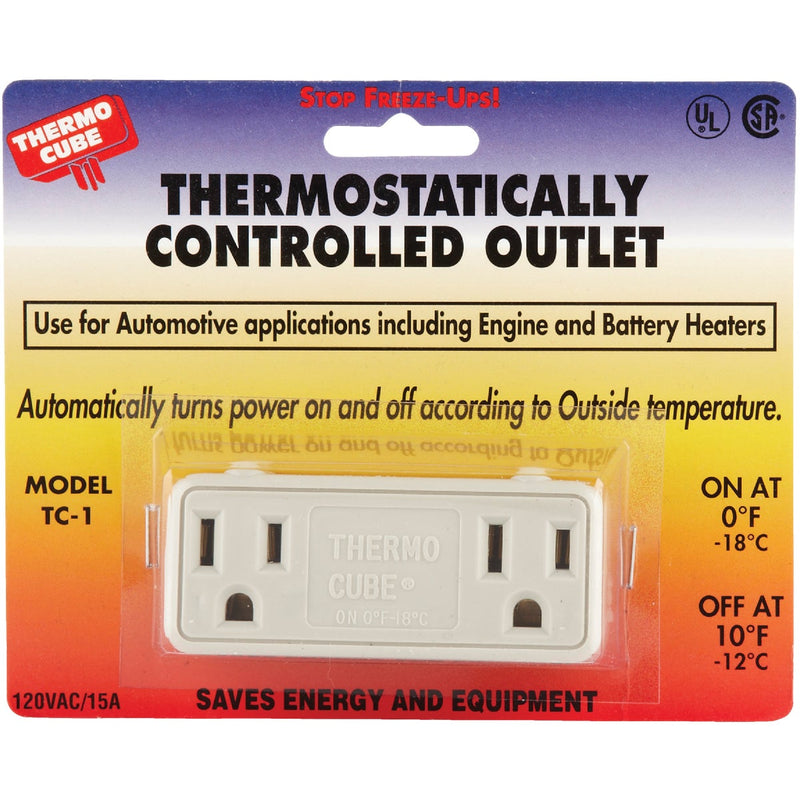 Thermo Cube 0 Deg F to 10 Deg F Temperature Outlet Switch
