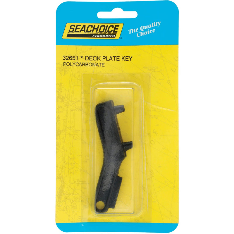 Seachoice Black Polycarbonate Deck Plate Key