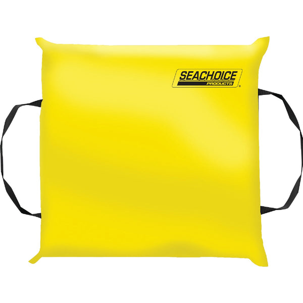 Seachoice Emergency Marine Foam Flotation Cushion, Yellow