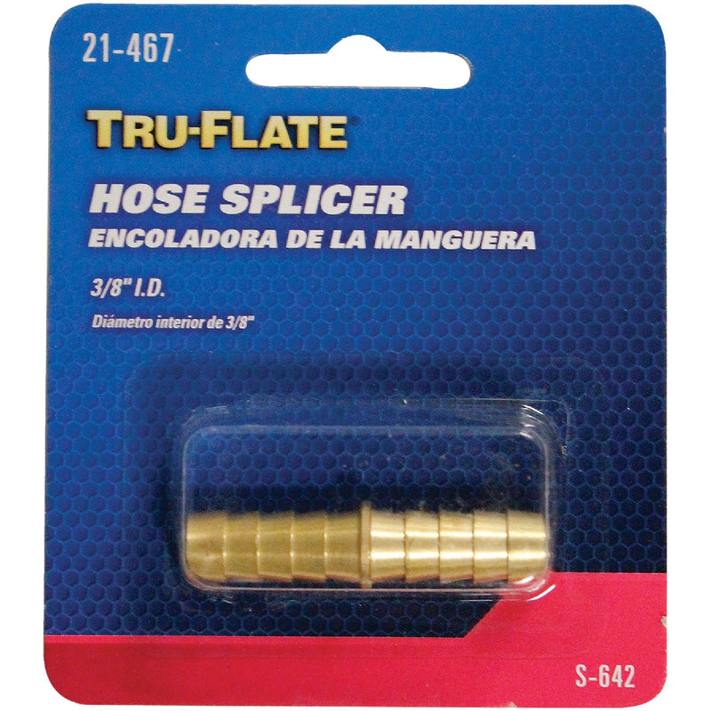 Tru-Flate 3/8 In. Brass Hose Splicer