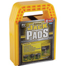 Camco Interlocking w/Built-in Handle RV Stabilizer Jack Pads, (4-Pack)
