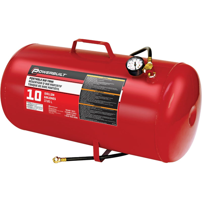 Powerbuilt 10 Gallon Portable Shop Air Tank