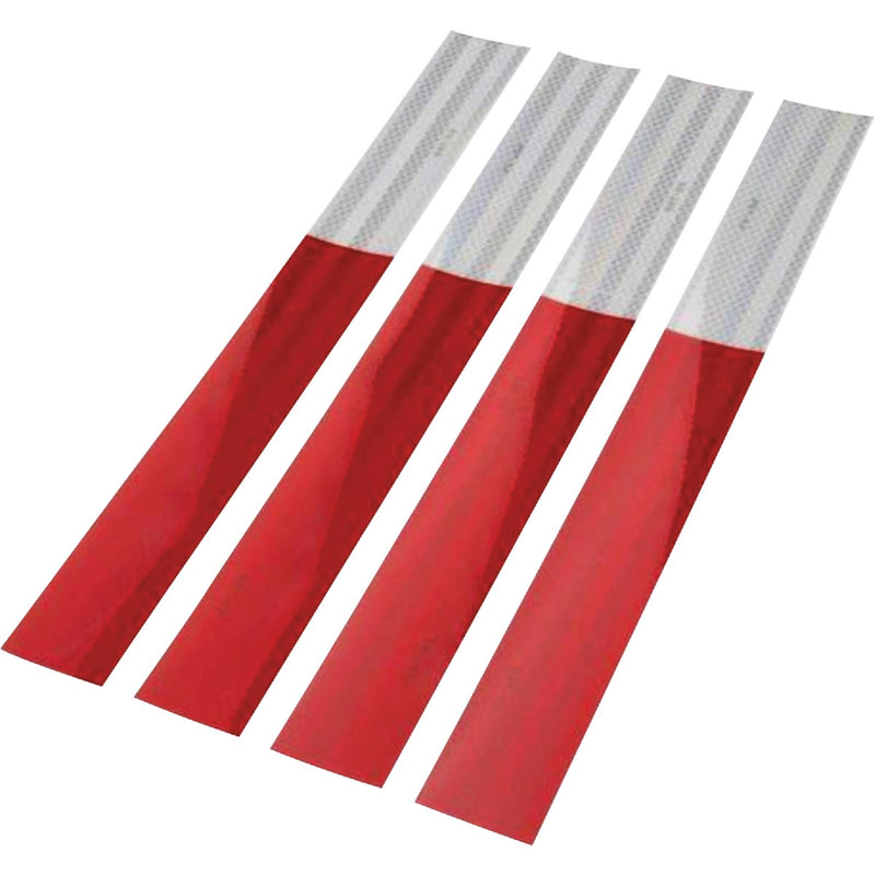 TowSmart 18 In. Red Reflective Strips (4-Pack)