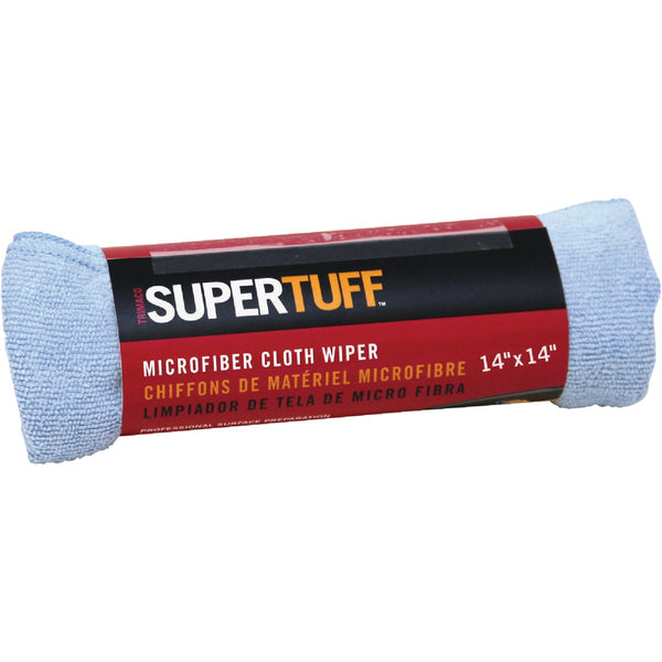 Trimaco SuperTuff 14 In. x 14 In. Blue Microfiber Wipers (2-Pack)