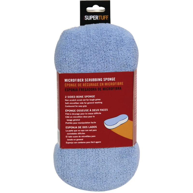 Trimaco SuperTuff 8.5 In. x 4 In. x 2 In. Microfiber Scrubbing Sponge