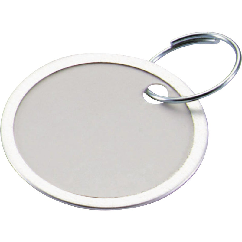 Lucky Line 1-1/4 In. Metal-Rimmed Paper Key Tag with Ring, (50-Pack)