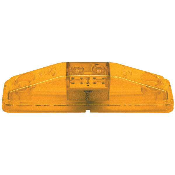 Peterson Rectangle Amber Clearance Light