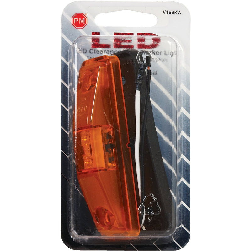 Peterson Rectangle Amber Clearance Light