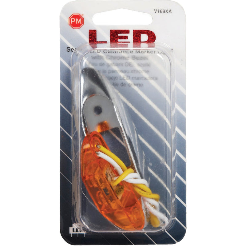 Peterson Rectangle 16 V. Amber Clearance Light