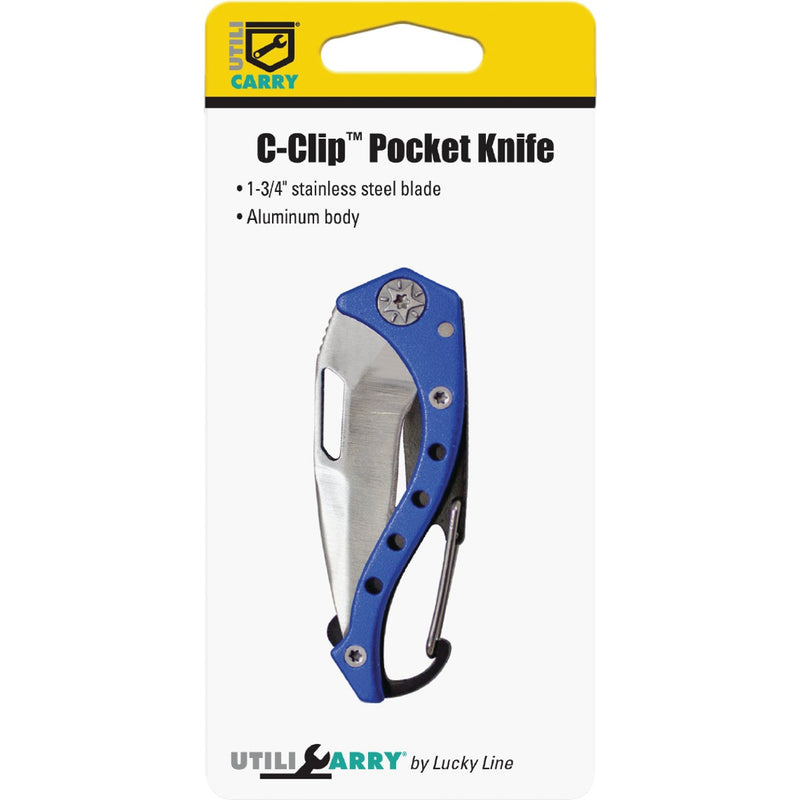 Lucky Line Utilicarry 2-3/4 In. C-Clip Pocket Knife