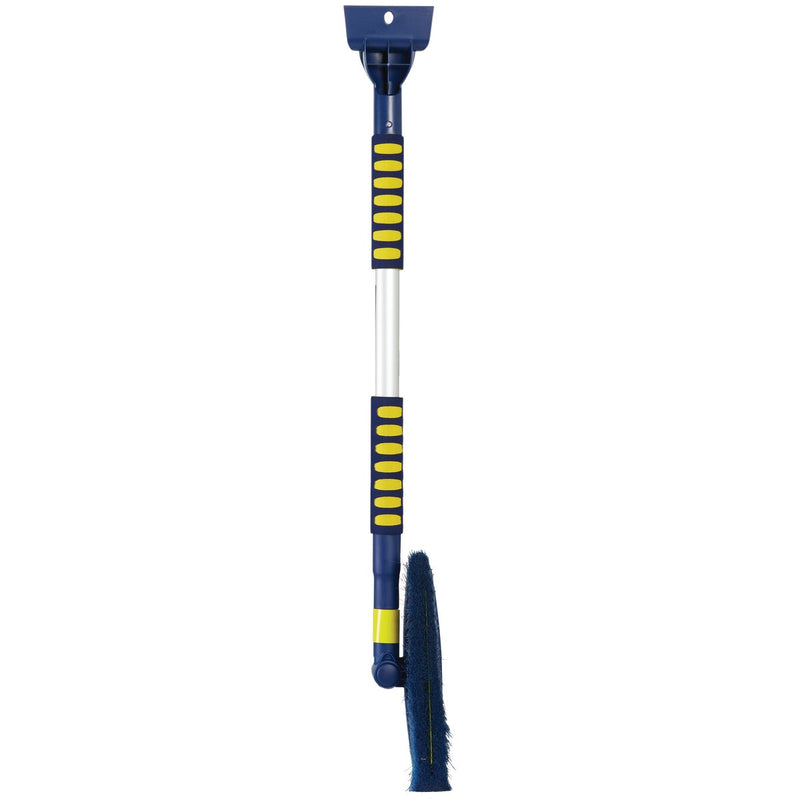 Michelin Avalanche 63 In. Steel Multi-Functional Telescopic Snowbrush and Ice Scraper