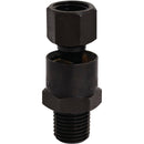 Milton Full Swivel 1/4 In. MPT x 1/4 In. FPT Steel Black Oxide Plug