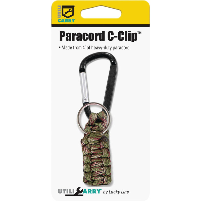 Lucky Line Utilicarry Paracord C-Clip Key Ring