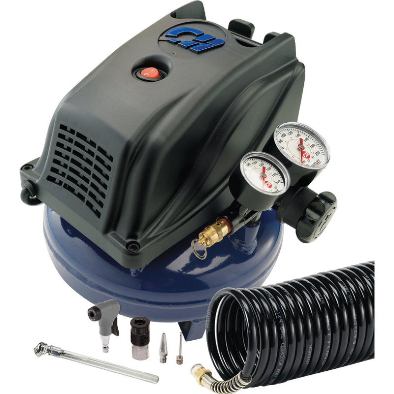 Campbell Hausfeld 1 Gallon Oil-Free Air Compressor with 12-Piece Kit