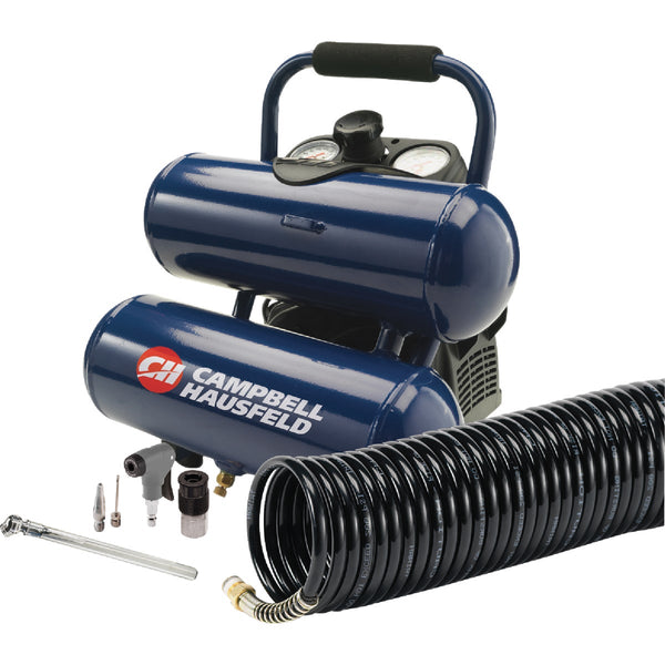 Campbell Hausfeld 2 Gallon Oil-Free Air Compressor with 12-Piece Kit