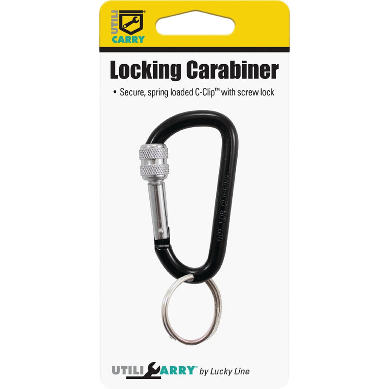 Lucky Line Utilicarry Locking C-Clip Key Ring