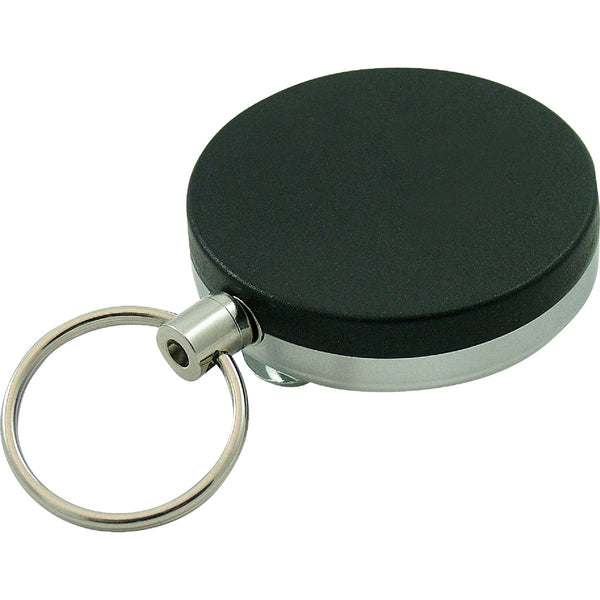 Lucky Line Key Separator 24 In. Black Retractable Key Chain