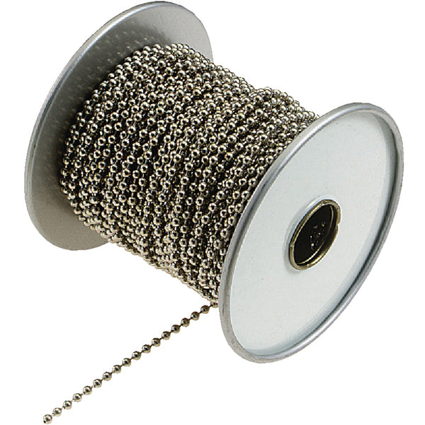 Lucky Line #6 100 Ft. Nickel Finished Stainless Steel Ball Chain