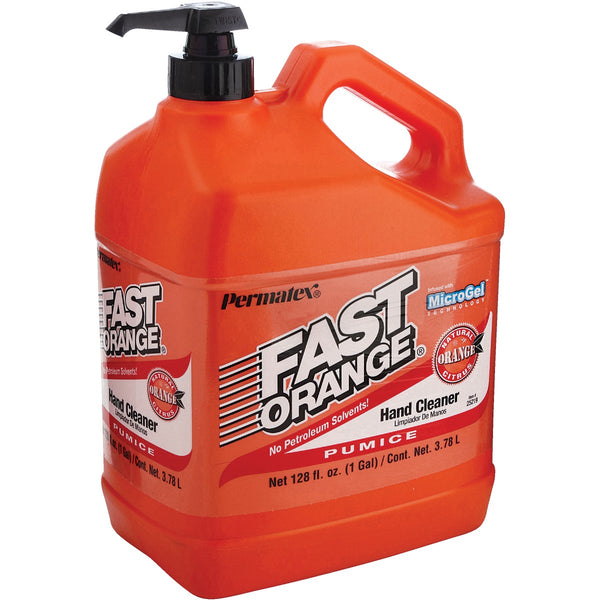 PERMATEX Fast Orange Pumice Citrus Hand Cleaner, 1 Gal.