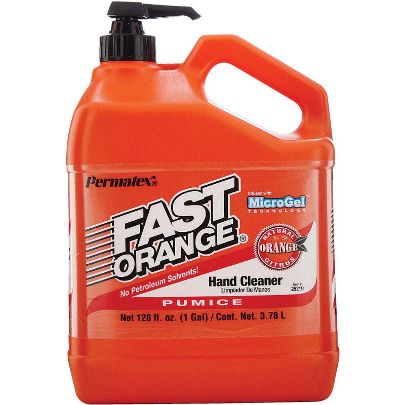 PERMATEX Fast Orange Pumice Citrus Hand Cleaner, 1 Gal.