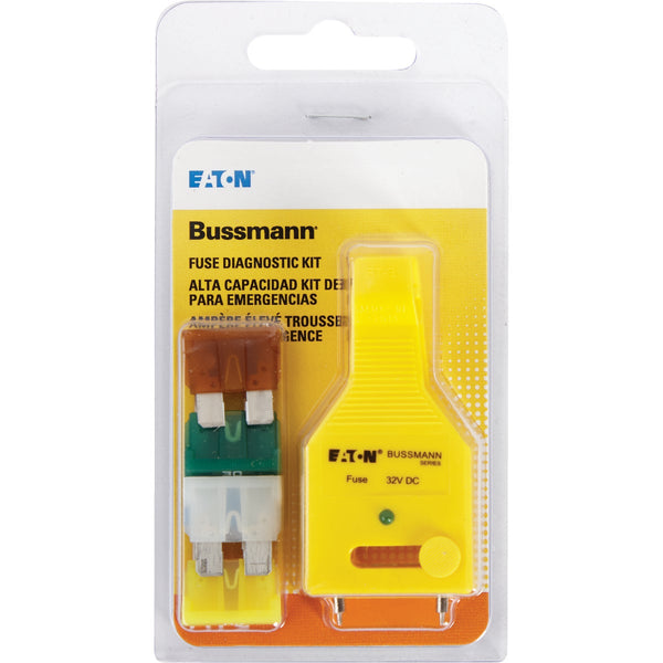 Bussmann ATC Fuse Assortment with Diagnostic Tester/Puller