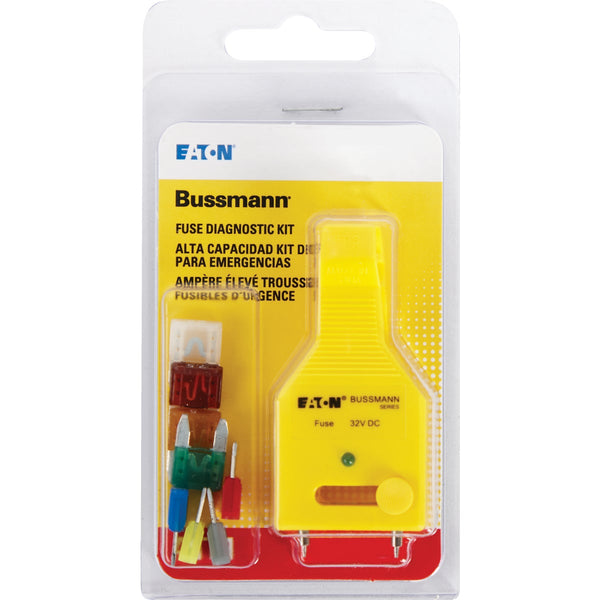 Bussmann ATM Fuse Assortment with Diagnostic Tester/Puller