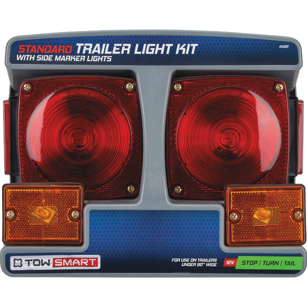 TowSmart Standard Trailer Light Kit with Side Marker Lights