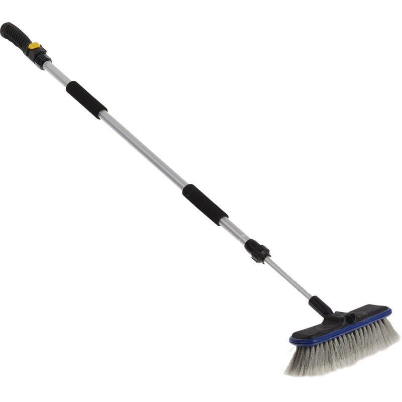 Viking 10 In. Deluxe Flo-Thru Wash Brush with 40 In. to 66 In. Telescoping Handle