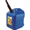 Midwest Can 5 Gal. Plastic Auto Shut Off Kerosene Fuel Can, Blue