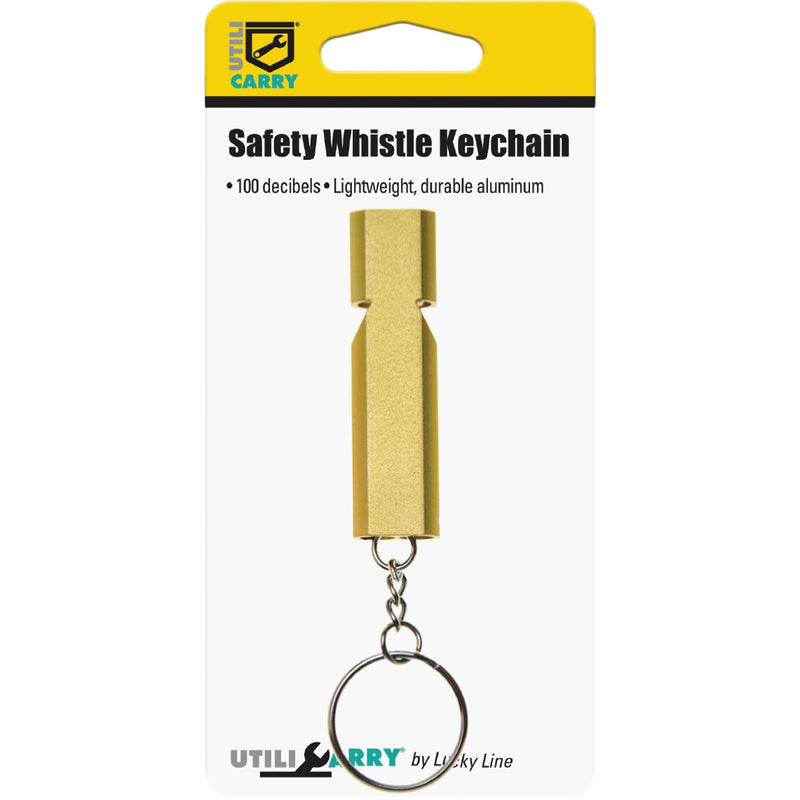 Lucky Line Utilicarry Safety Whistle with Key Ring