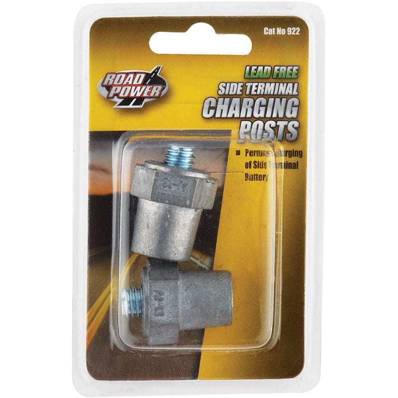 Road Power Lead-Free Side Terminal Battery Charging Post (2-Count)