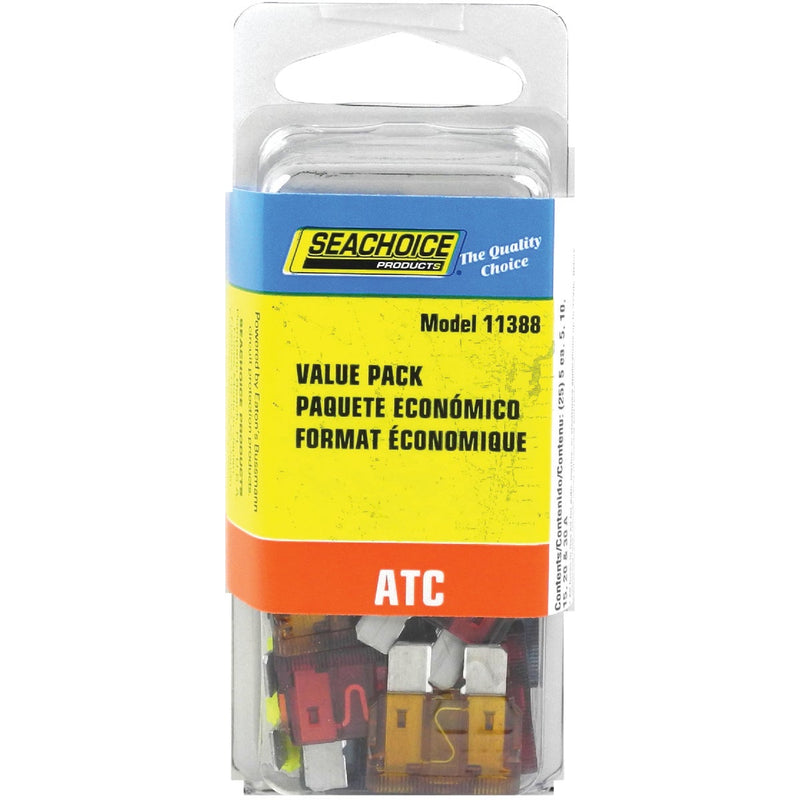 Seachoice Marine ATC Blade Fuse Assortment (25-Pack)