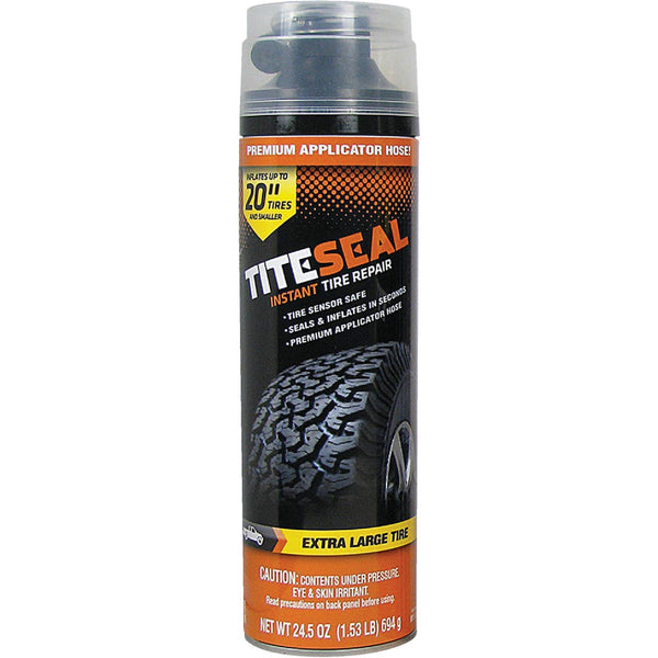 Tite-Seal 24-1/2 Oz. Aerosol Truck & SUV Tire Puncture Sealer and Inflator (with 8 In. Applicator Hose)