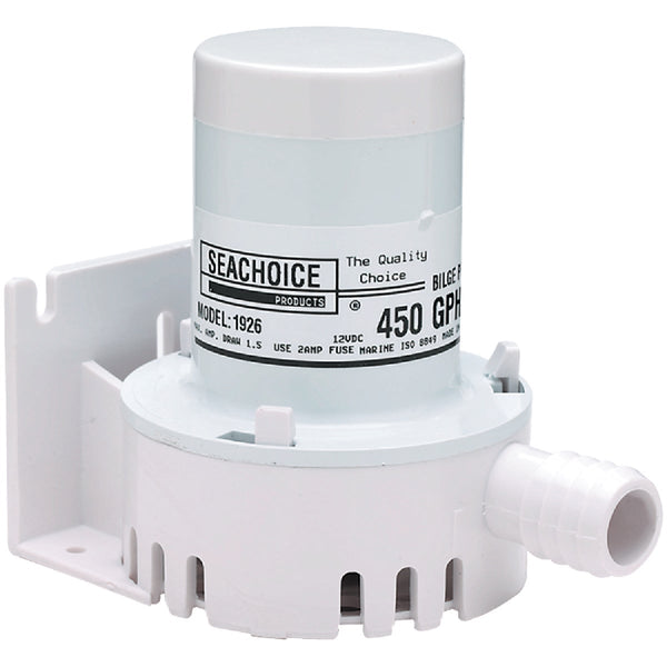 Seachoice 450 GPH ABS Plastic 3/4 In. Bilge Pump