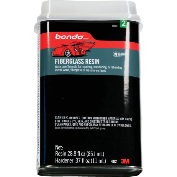 Bondo 0.9 Qt. All-Purpose Fiberglass Resin with Hardener