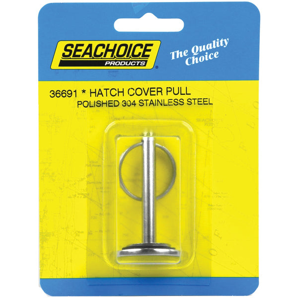 Seachoice 1-1/4 In. x 1/8 In. Stainless Steel Hatch Cover Pull