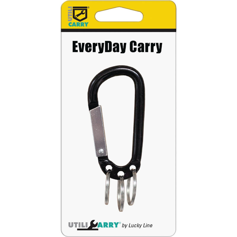 Lucky Line Utilicarry C-Clip Key Ring (3-Ring)