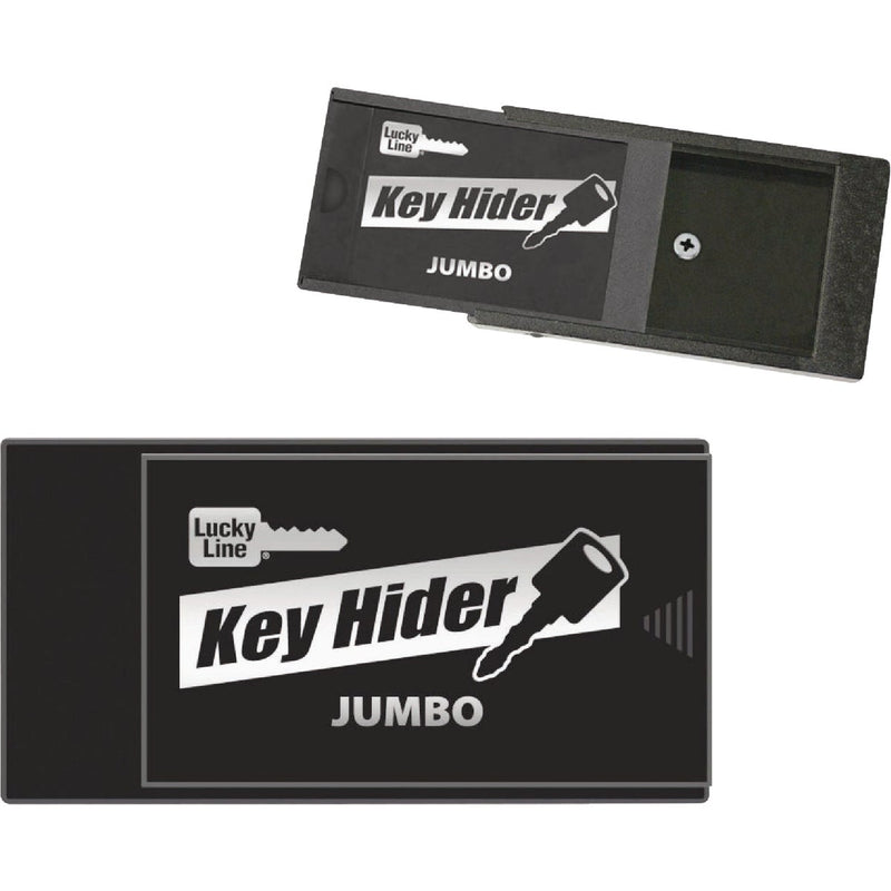 Lucky Line Black Jumbo Magnetic Key Hider