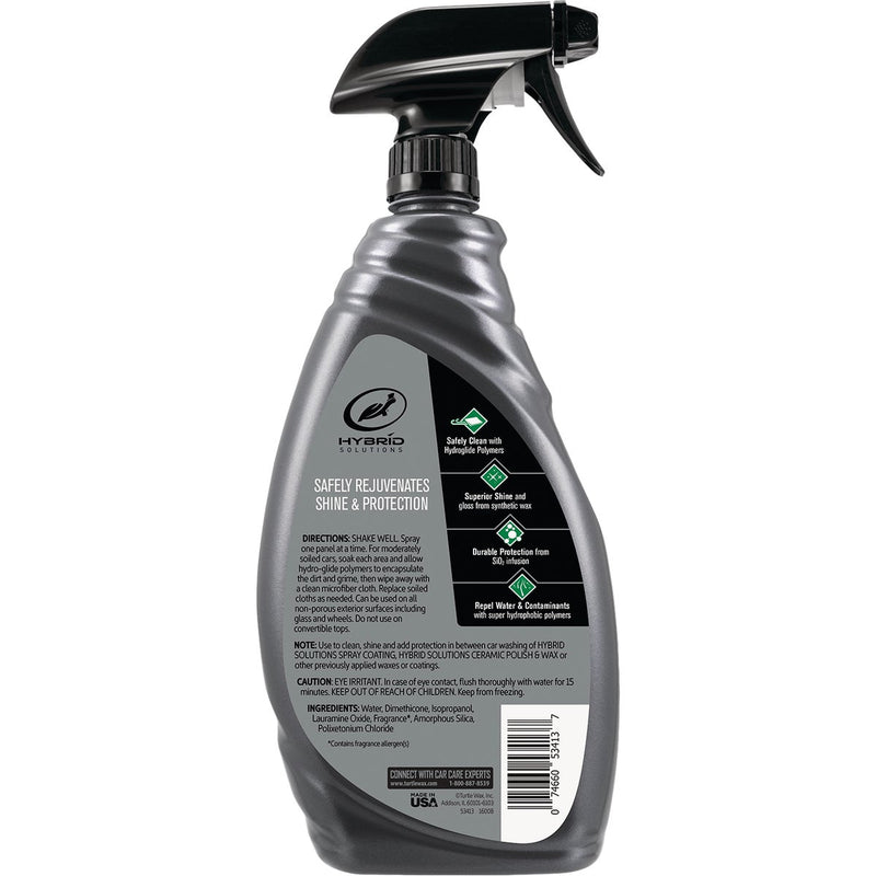Turtle Wax Hybrid Solutions 32 Oz. Trigger Spray 3-in-1 Ceramic Detailer