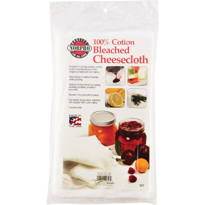 Norpro 100% Cotton Bleached Cheesecloth