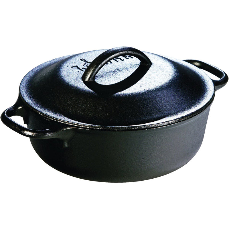 Lodge 2 Qt. Cast Iron Serving Pot Dutch Oven