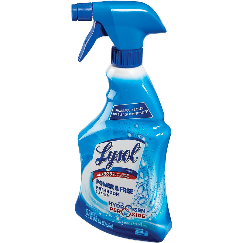 Lysol Power & Free 22 Oz. Bathroom Cleaner with Hydrogen Peroxide