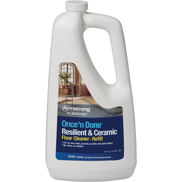 Armstrong Flooring Once 'N Done 1/2 Gal. Ready-To -Use Resilient & Ceramic Floor Cleaner Refill