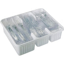 Diamond Clear Plastic Cutlery Set (192 Piece)