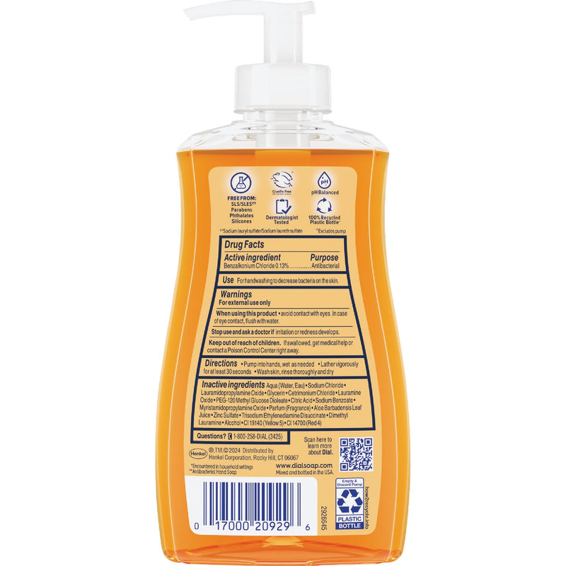 Dial Antibacterial Defense 11 Oz. Gold Liquid Hand Soap